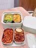 小熊（Bear）有钛电热饭盒 加热饭盒 上班热饭神器京东自营插电式电加热饭盒 不锈钢双层四胆1.6L DFH-G16W7 实拍图