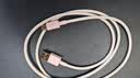 小米（MI）小米6A A-C 1M 编织数据线 灰粉 实拍图