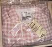 MUJI[自营限定款]女士无侧缝 双层纱织睡衣 纯棉家居服 浅粉红色 L 实拍图