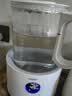 海尔恒温电热水壶1.5L 速热烧水壶泡奶机煮茶壶冲泡奶粉调奶器保温除氯不锈钢加热盘电热水壶H207白色 实拍图