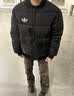 adidas 600蓬轻薄拒水保暖鸭绒羽绒服外套男女秋冬阿迪达斯三叶草   黑色(推荐男生选大一码)   M 实拍图