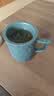 京东京造 故宴窑变 茶杯陶瓷杯茶水分离杯礼盒装【陶瓷茶漏】 磨石黑400ML 实拍图