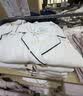 MUJI女式 无侧缝双层纱织 睡衣 家居服套装纯棉女装26新款米白色6A XL 实拍图