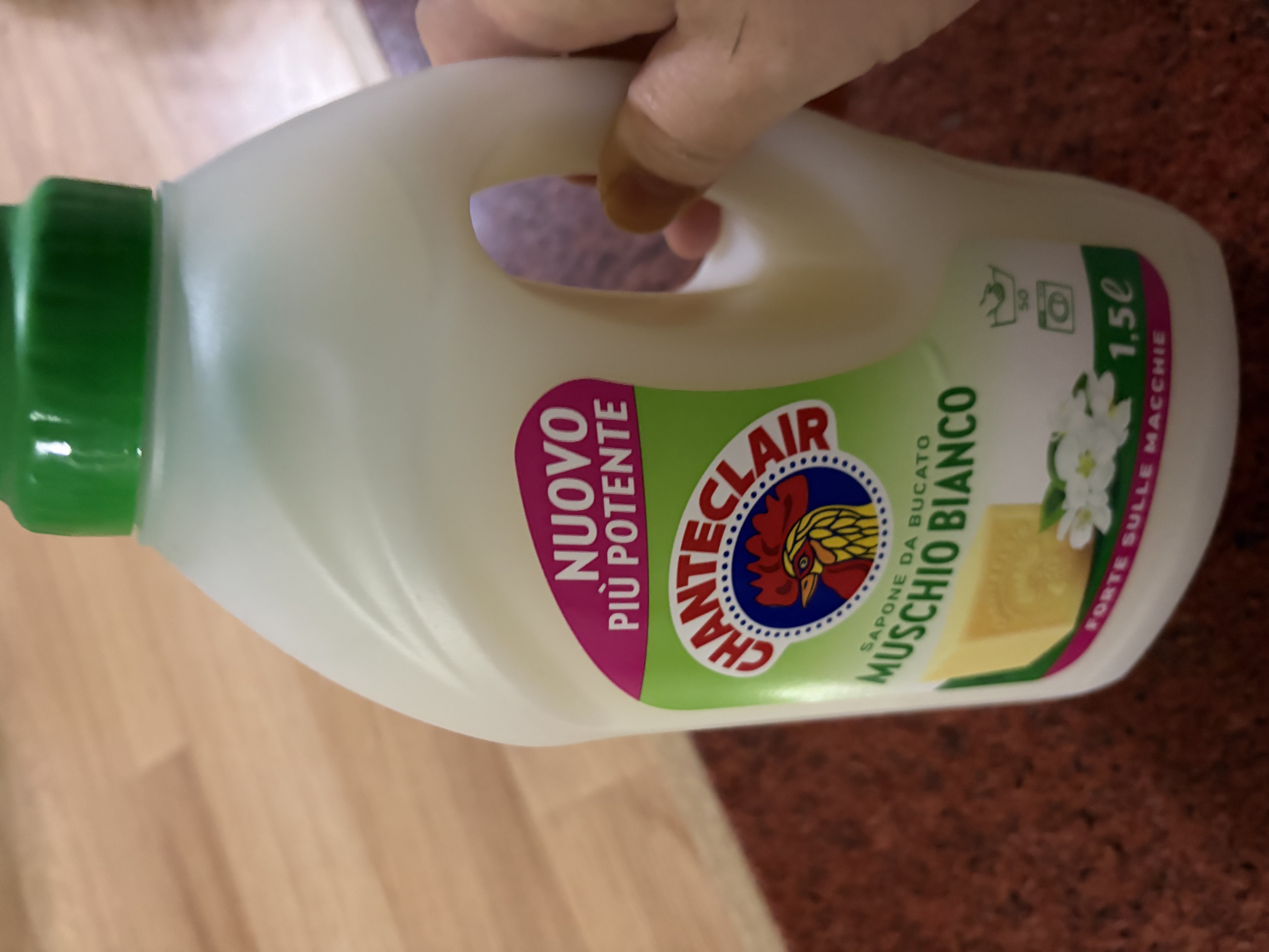 大公鸡管家【意大利品牌】液态洗衣皂洗衣液1.5L白苔香持久留香孕婴可用 实拍图