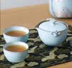 万仟堂旅行茶具套装 陶瓷便携式户外茶具套装快客杯 称心如意 粉青釉 实拍图