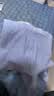 锦度（jindu）平角内裤女士纯棉裆高腰收腹安全女式四角短裤 杏+兰+灰+豆沙 L 实拍图