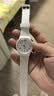 斯沃琪（Swatch）瑞士手表 简约夜光初高中生石英腕表考试生日礼物 白衣主教2.0 实拍图