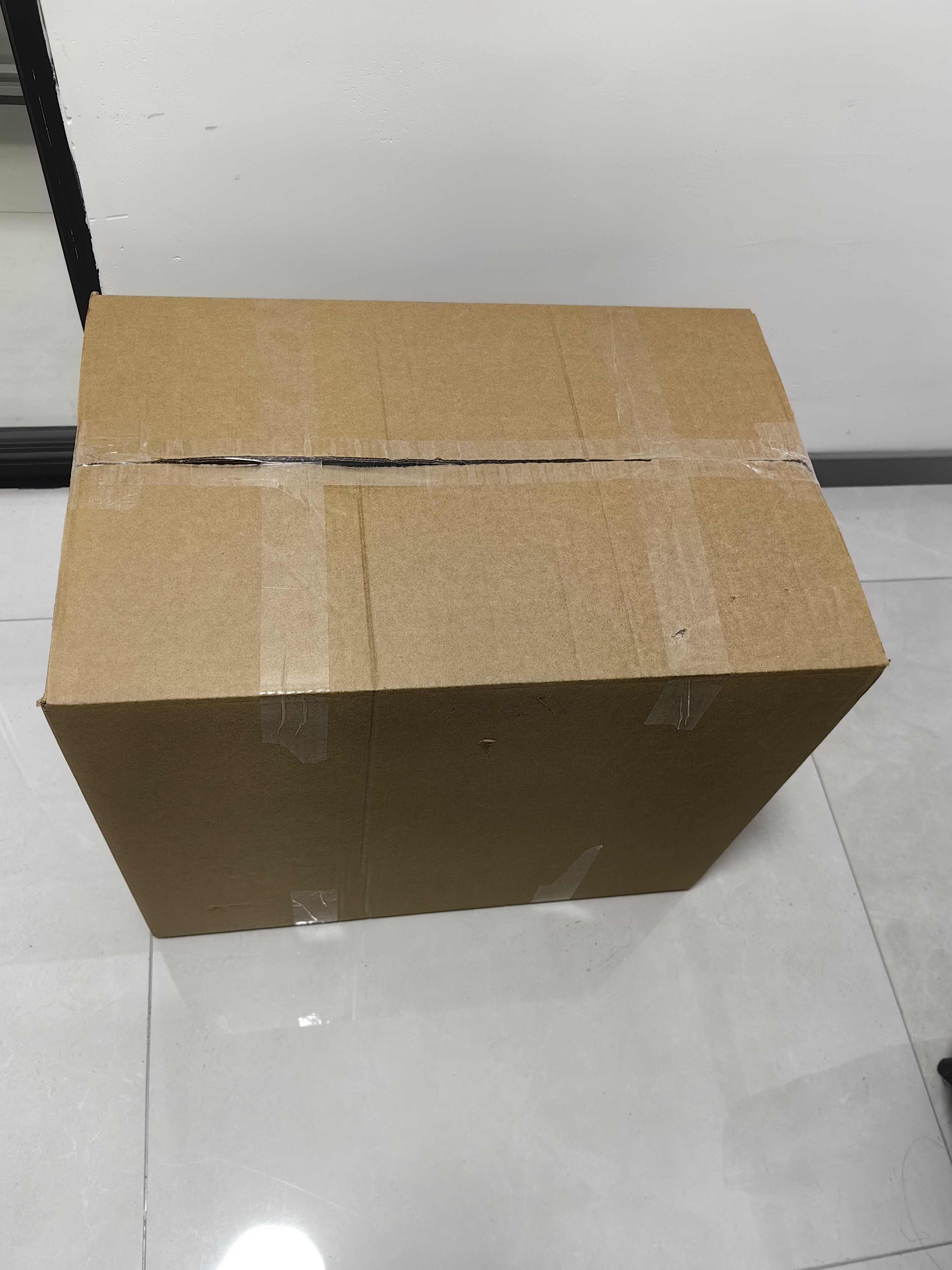 QDZX搬家纸箱大号储物整理箱子办公纸箱打包装盒有扣手 60*40*50（2个 实拍图