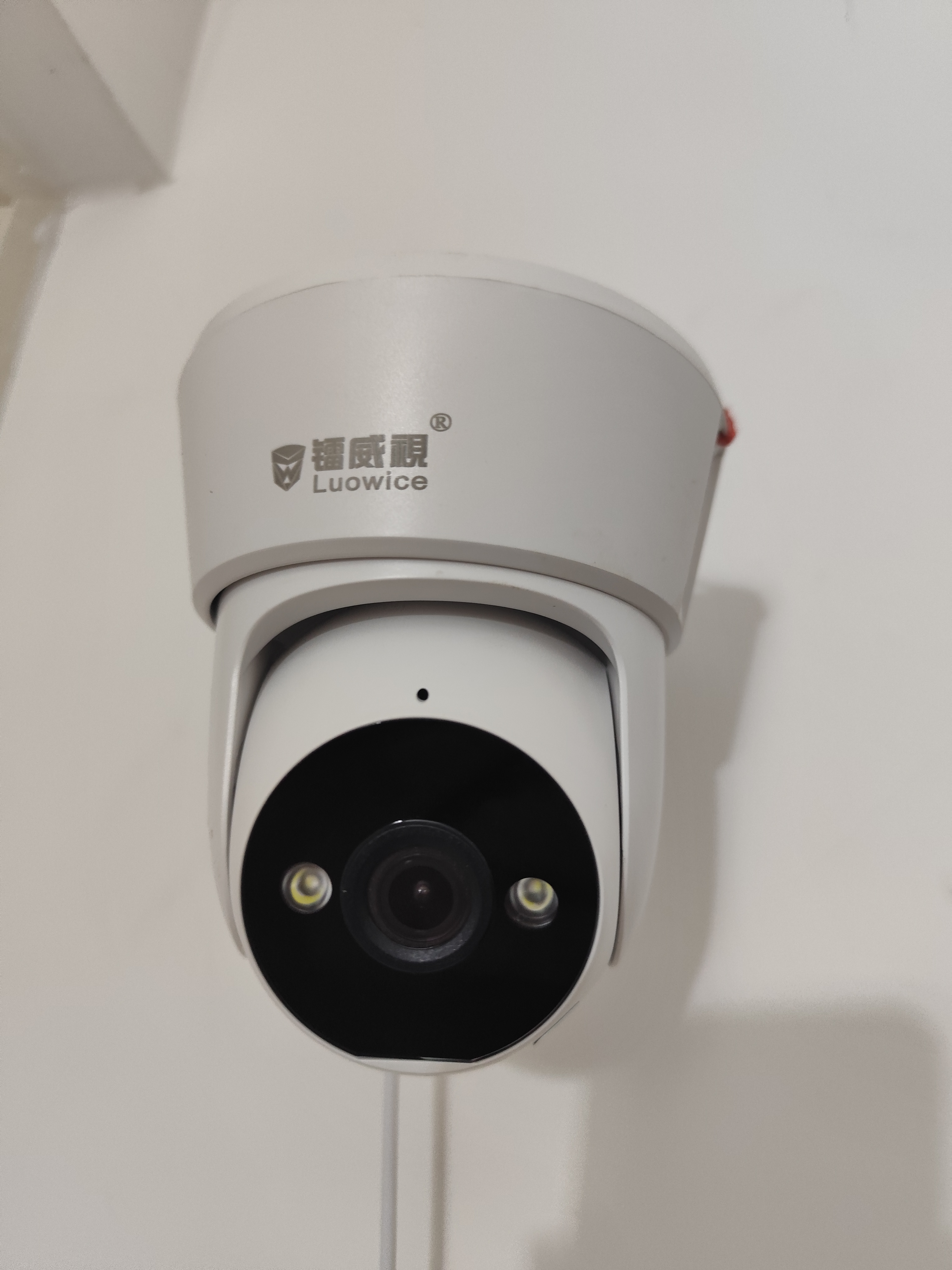 镭威视监控器360度无死角带夜视全景室内家用手机远程无线连wifi网店铺商用高清摄像镜头室外半球 实拍图