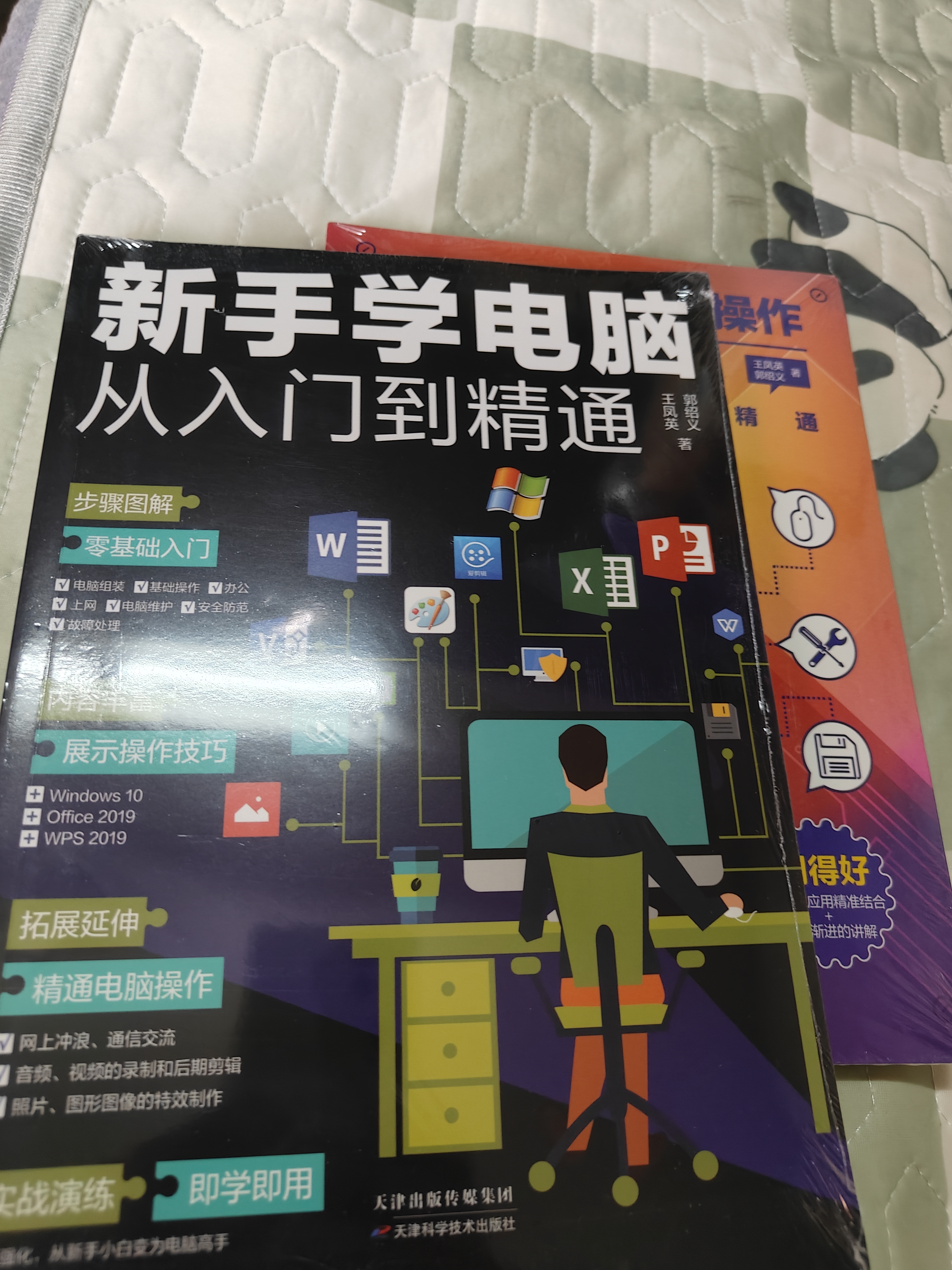 科技计算机图书入门基础知识书籍  零基础学电脑正版图书套装2册：新手学电脑从入门到精通+电脑组装选购操作维护维修（含打字拼音等8合1技能） 实拍图