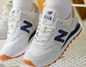 NEW BALANCE秋冬男女同款复古灰色耐磨轻便运动休闲鞋574系列ML574LGI 42 实拍图