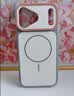 奶小鸭（NEYAA）适用苹果18ProMax手机壳iPhone18ProMax保护套Magsafe磁吸肤感磨砂全包防摔软边高级男女新款 灰白 实拍图