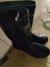 回力雨鞋女时尚户外下雨天高筒防水雨靴水鞋耐磨胶鞋6813墨绿中筒37 实拍图