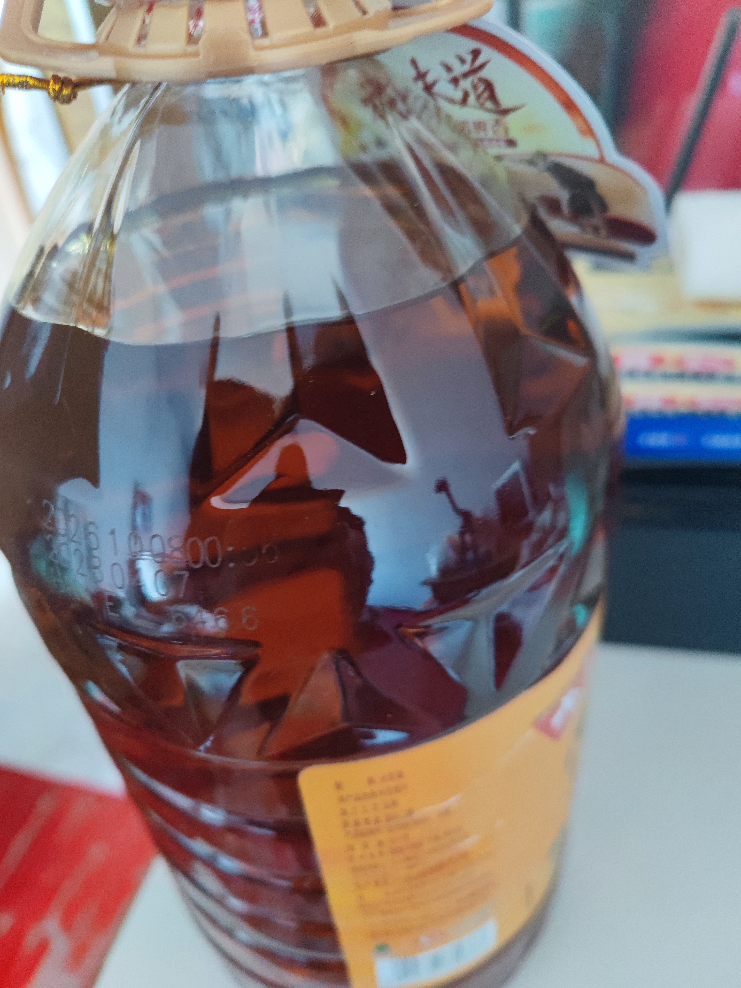 九三 非转基因 古法笨榨 5L 大豆油 物理压榨 浓郁醇厚 实拍图