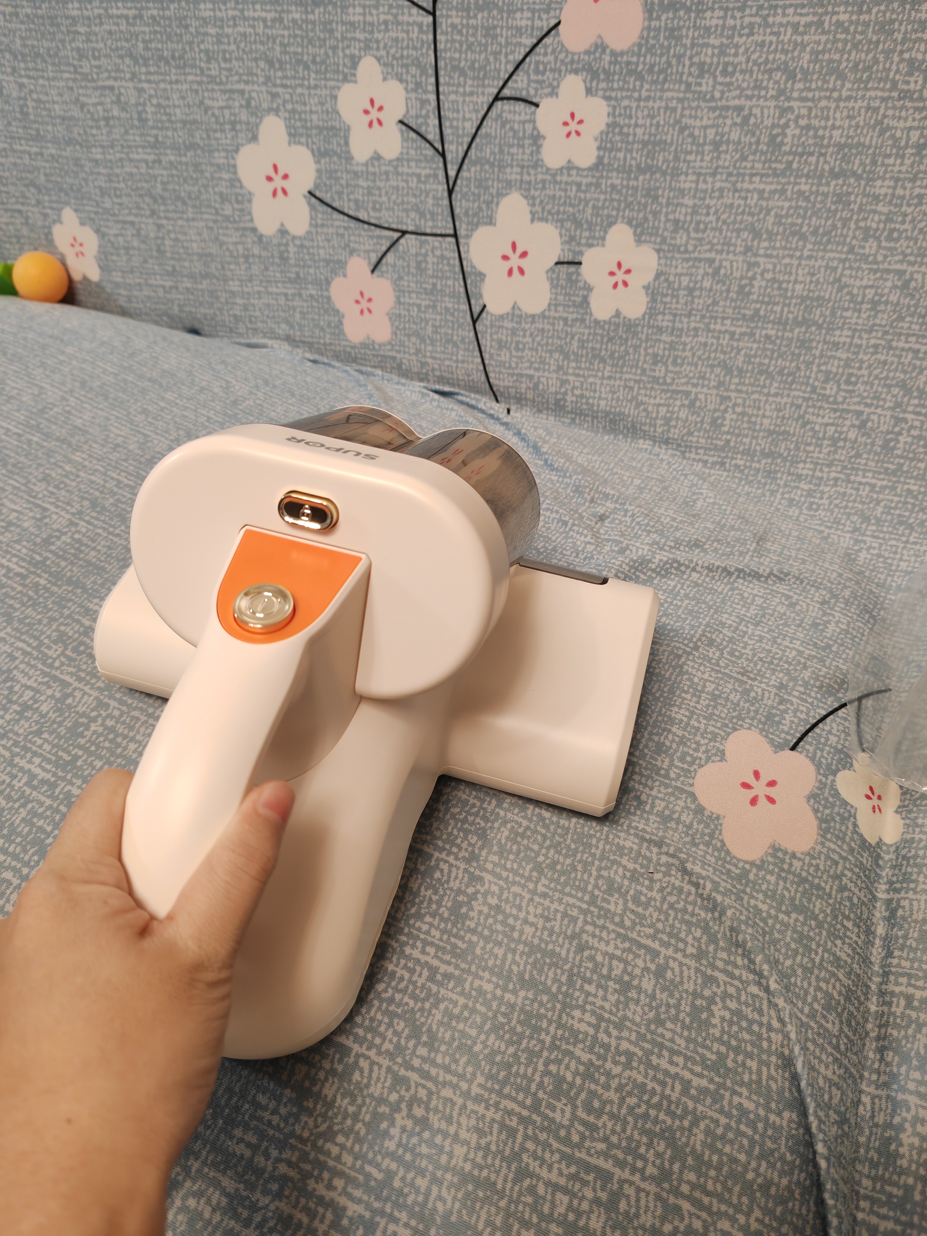 苏泊尔除螨仪TOP【母婴级认证】大吸力床上高温杀菌吸尘器三合一65℃宠物除螨除毛一体机床宝ERC-TT07M 实拍图