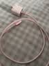 ANKER安克20W冰点充 苹果17充电器type-c快充usb pd氮化镓适用iPhone16promax15/14/13手机iPad插头 粉 实拍图