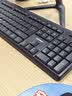 联想（Lenovo）KN210键盘鼠标套装 2.4G无线键鼠套装 全尺寸商务办公  笔记本电脑键盘台式机一体机 黑色 实拍图