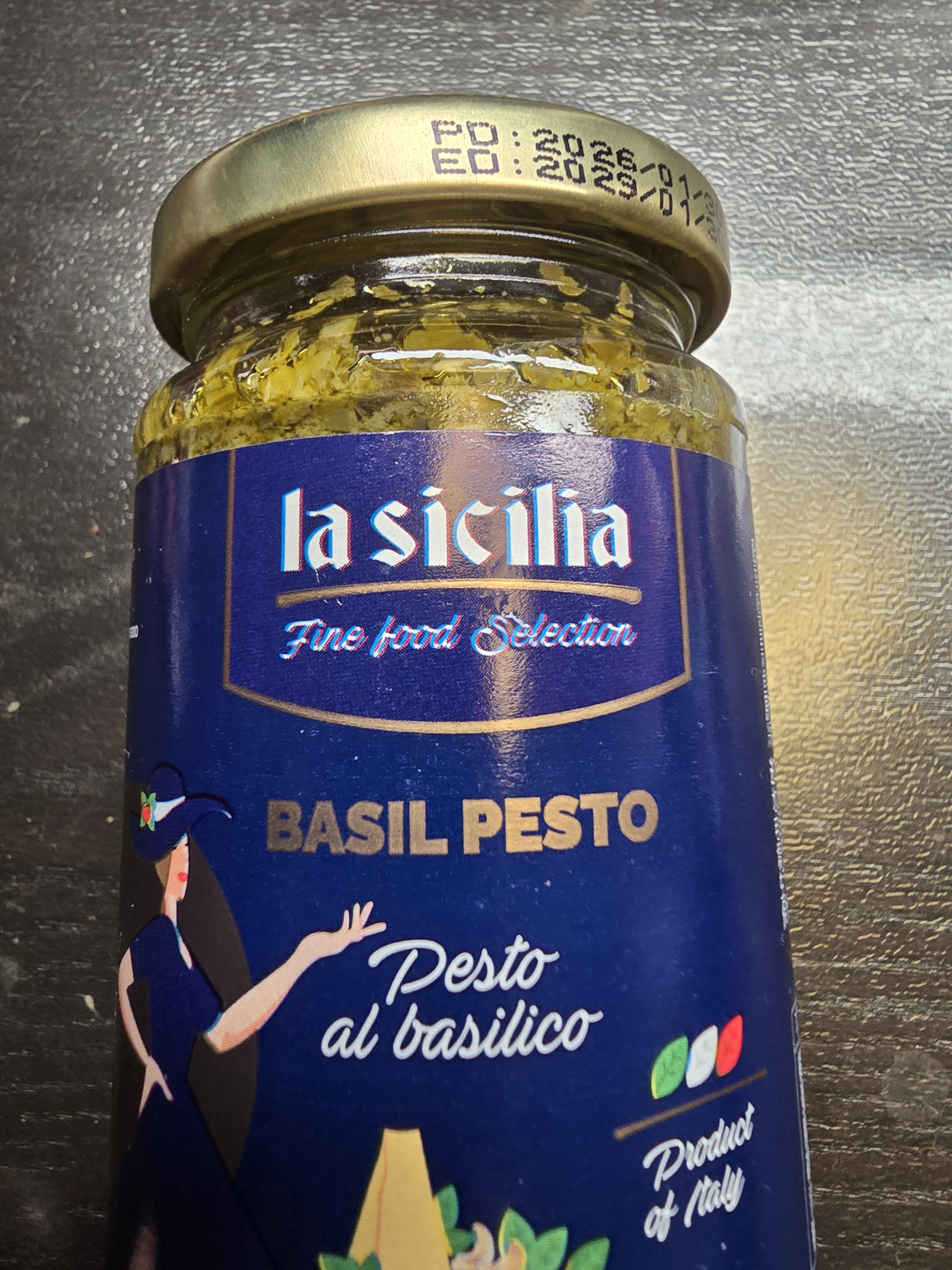 lasicilia【进口】传统罗勒青酱190g 意粉酱意面酱面包坚果蘸酱西餐调味酱 实拍图