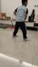 尤尼克斯（YONEX）羽毛球鞋yy入门级训练减震动力垫男女SHB101CR白/蓝 37码 实拍图