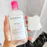 贝德玛（BIODERMA）【11.11现货】粉水敏感肌洗卸温和不伤肤卸妆水500ml*3 实拍图
