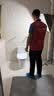恒洁（HEGII）马桶 家用虹吸式大冲力坐便器 速冲节水防臭 静音降缓盖板 包安装 【小户型优选】三坑距HC0513PT 350坑距（适用345-390mm） 实拍图