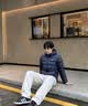 亚瑟士（asics）26年中大童男女冬季新款三防连帽柔软保暖羽绒服 实拍图