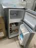 华宝小冰箱迷你小型家用双门冷藏冷冻两用一级能效出租房学生寝室宿舍用办公室电冰箱节能省电 【一级能效 铜管速冷】68升【全国联保】银色 实拍图