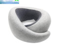 OSTRICHPILLOW GO西班牙鸵鸟枕旅行记忆棉U型飞机睡眠靠枕午睡枕头礼品礼物 黑灰色 实拍图