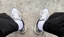亚瑟士ASICS网面跑鞋百搭男鞋缓震运动鞋透气跑步鞋 GEL-CONTEND 4 白色/银色 44 实拍图