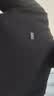 恒源祥100%羊毛衫男士针织衫纯色半高领毛衣15001006 黑色 190/104A  实拍图