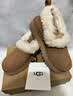 UGG【双11抢先购】秋季女士茸茸毛鞋领厚底休闲懒人毛毛鞋 1166733 CHE | 栗色 38 鞋款偏小，建议拍大一码 实拍图