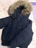 波司登（BOSIDENG）【谷爱凌同款】26冬新款90绒羽绒服女复古工装脱卸帽毛领保暖外套 【店长推荐】海滨深蓝5F77-卡码拍大 S 160/84A 体重约100-110斤 实拍图