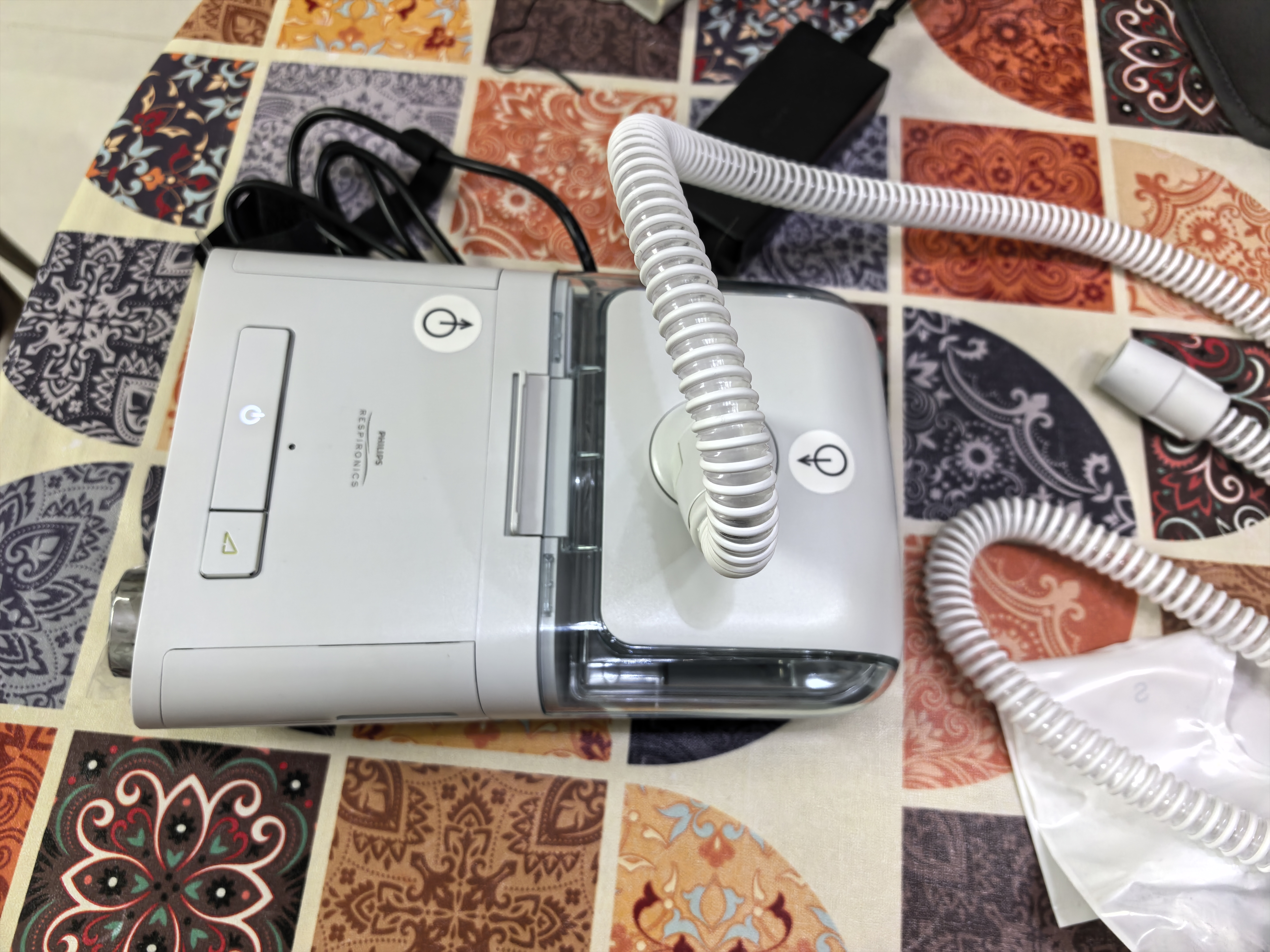 飞利浦（PHILIPS）ST25双水平呼吸机进口全自动慢阻肺家用打呼噜睡眠止鼾器呼吸暂停 实拍图