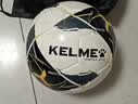 卡尔美（KELME）热粘合足球成人专业比赛训练耐磨标准5号球 黑金 5号 实拍图