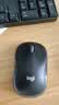 罗技（Logitech）M185鼠标 无线鼠标 办公鼠标 对称鼠标 黑色蓝边 带无线2.4G接收器 实拍图
