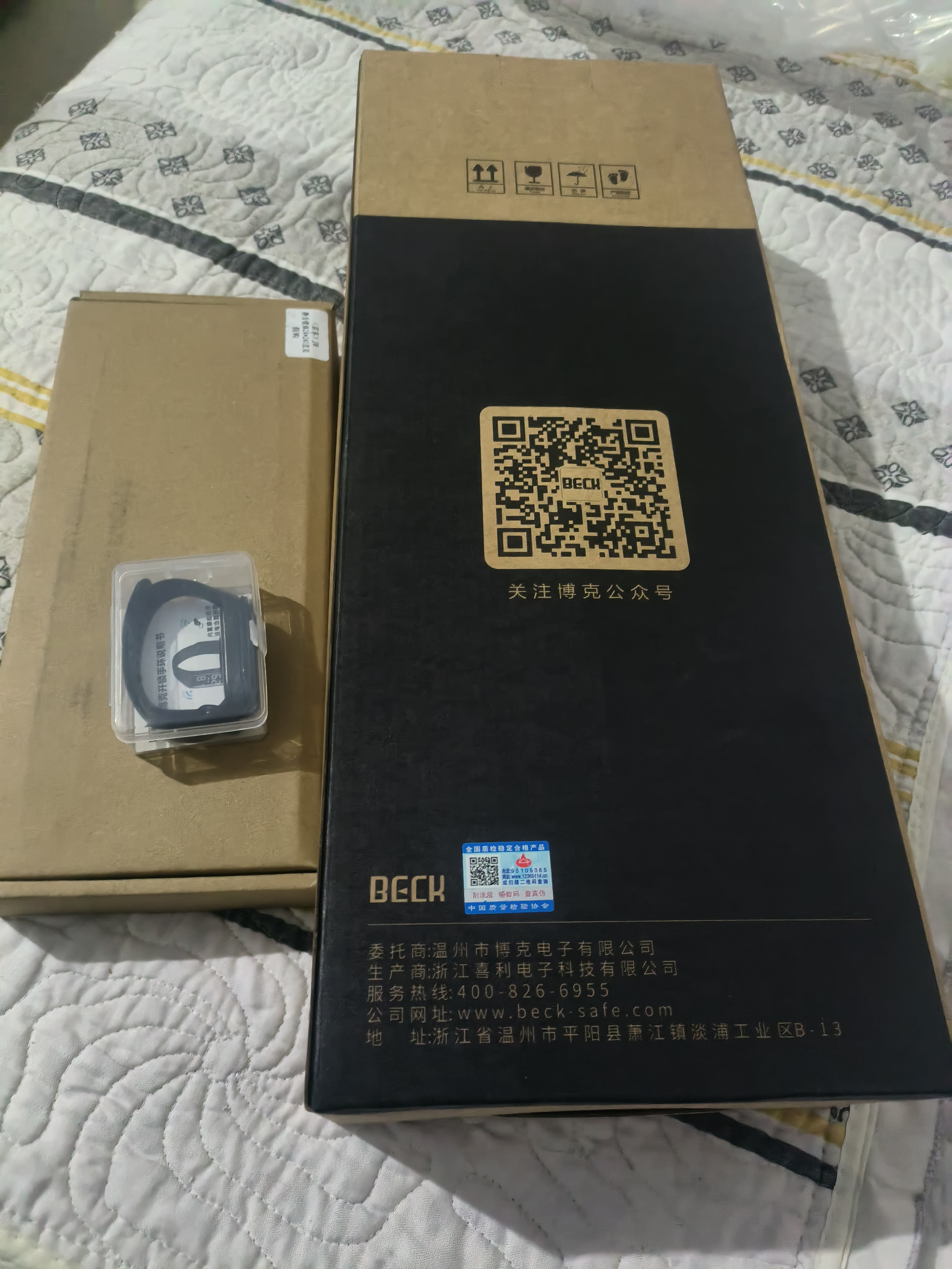 BECK智能门锁密码锁可视猫眼家用指纹锁防盗电子门锁入户智能锁 K5S【半导体指纹解锁+指导安装】 适用于小米苹果华为等各品牌机 实拍图