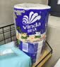 维达（Vinda）有芯卷纸 蓝色经典4层200克*27卷 山茶花香 卫生纸卷筒纸纸巾整箱 实拍图