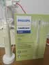 飞利浦（PHILIPS）声波电动牙刷钻石3系 5倍洁齿5种模式 洁净亮白2刷头保价双11 生日礼物 送女友 HX5161/05抹茶绿 实拍图