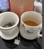 八千行茶杯茶水分离陶瓷杯带盖办公室杯羊脂玉教师长辈父亲节礼物泡茶杯 实拍图