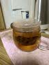 富光花茶杯 男女士茶水分离杯子 双层办公泡茶玻璃杯带把高硼硅水杯 实拍图