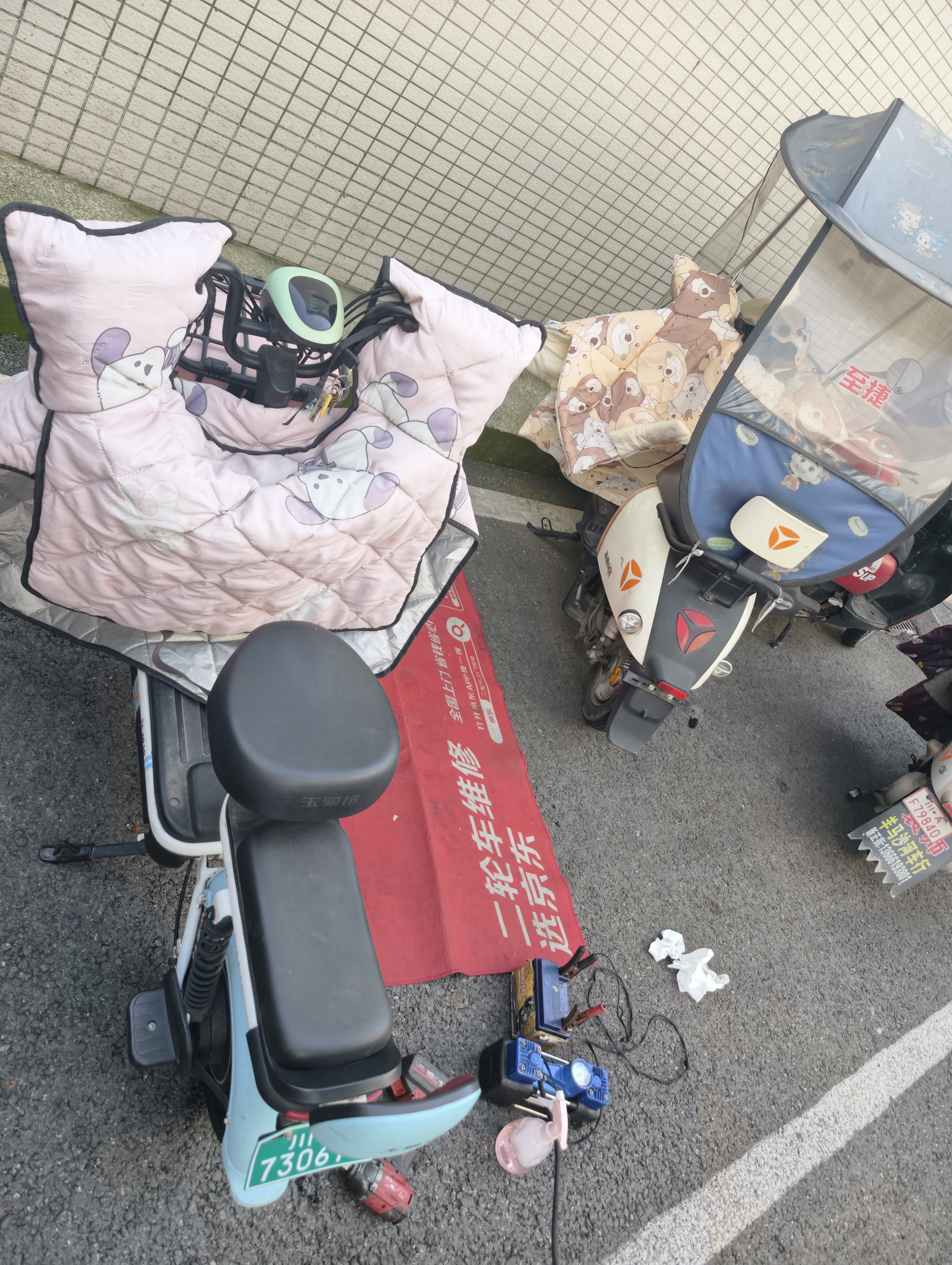 固满德电动车轮胎半热熔6层14*2.5(60/100-10、2.5-10) 实拍图