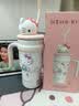名创优品（MINISO）三丽鸥保温杯凯蒂猫公仔冰霸杯车载大容量居家办公室水杯700ml 实拍图