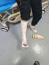 乔丹女板鞋秋季皮面百搭小白鞋女厚底增高休闲运动鞋女青少年运动鞋 实拍图