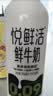 悦鲜活鲜牛奶 定期购 950ml家庭装牛奶原生高钙低温鲜奶  实拍图