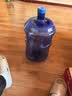 PET纯净水桶手提式家用饮水机桶矿泉水桶装水桶户外车载大容量 18升pet水桶加厚款无把手 实拍图