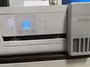爱普生（EPSON）【6代新品】L4356墨仓式彩色无线AI学习打印机一体机家用办公  L4266升级版[自动双面 液晶屏 白] 实拍图