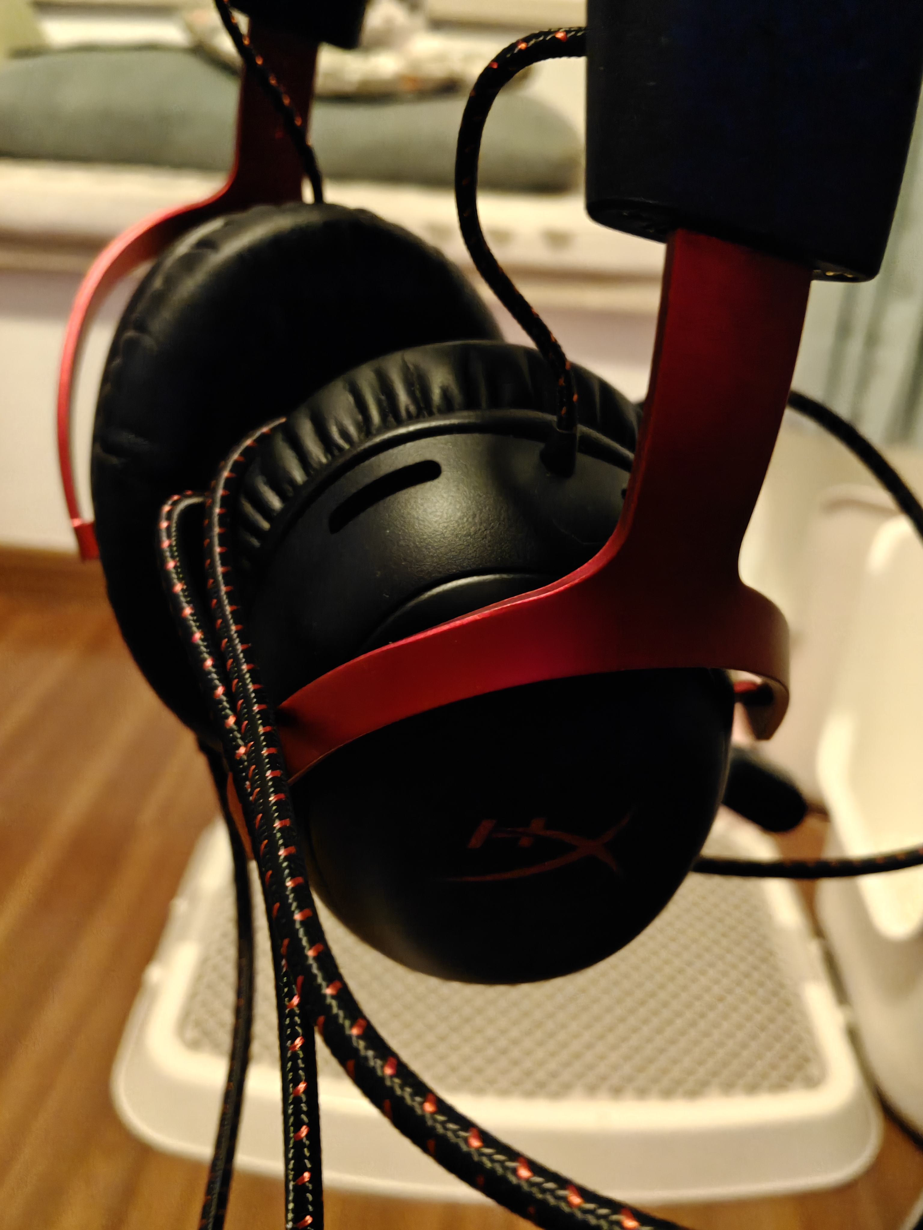 极度未知（HYPERX）【白泽推荐】Cloud Ⅲ 飓风3有线黑红 Hear360音效 53mm驱动单元电竞头戴式游戏耳机 适配三角洲 实拍图