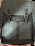 七匹狼电脑双肩包男生真皮大容量时尚百搭书包大学生潮旅行背包 典藏搭扣款 实拍图