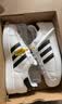 阿迪达斯adidas三叶草贝壳头SUPERSTARII男女休闲鞋 IH8659 36码 实拍图