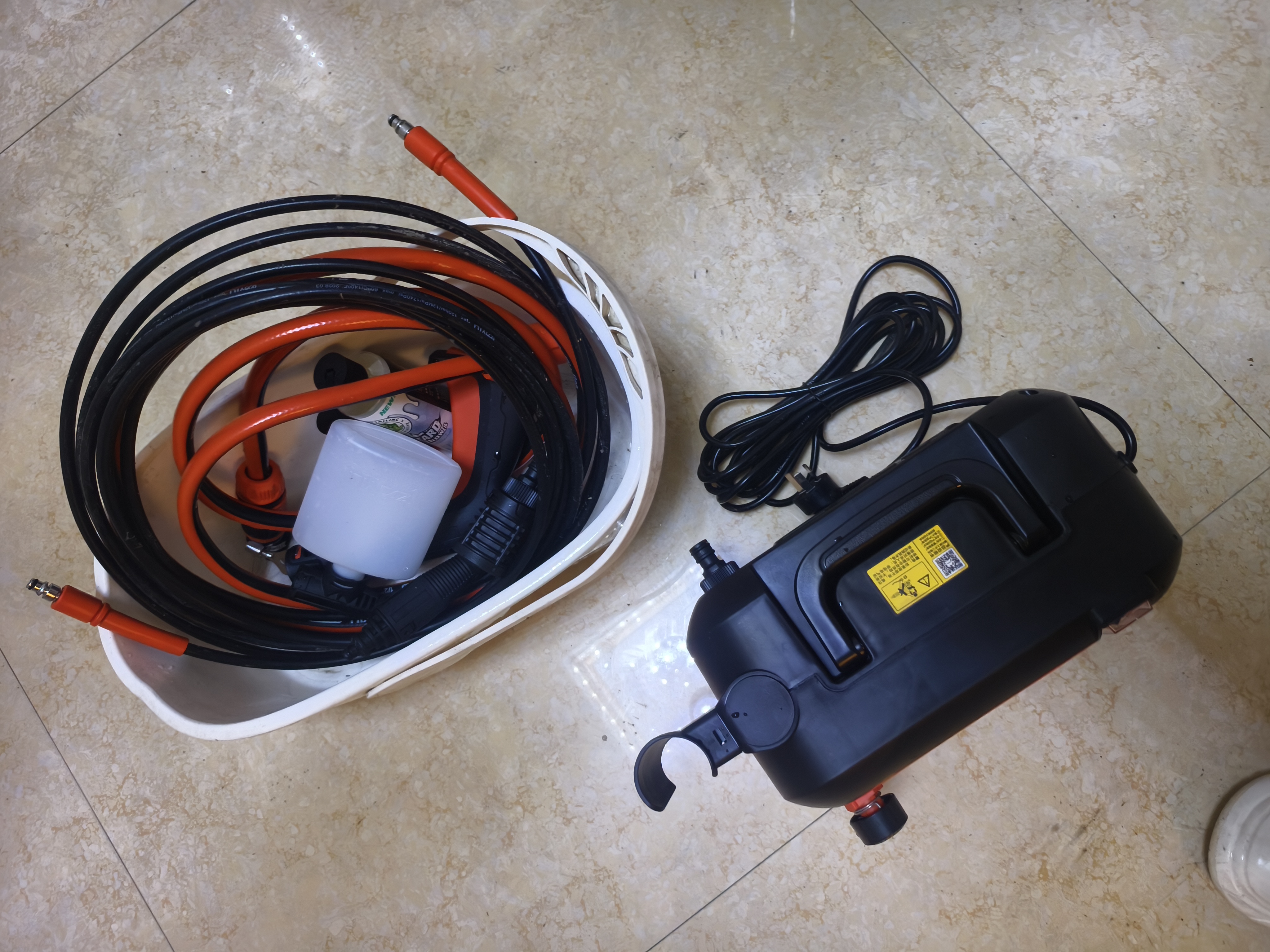 亿力高压洗车机高压水枪冲洗 洗车水枪高压家用洗车4280G大功率感应 实拍图
